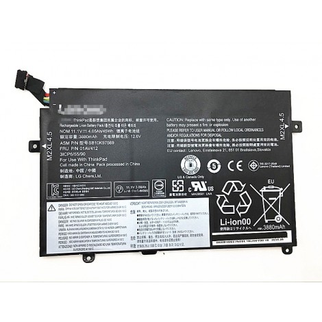 Replacement New Lenovo 01AV412 SMP 01AV413 Laptop Battery