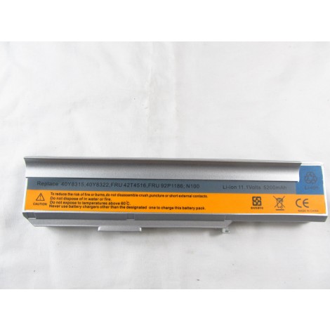 Replacement Lenovo FRU 42T5212, FRU 42T5216, FRU 42T5241 3000 C200 laptop battery