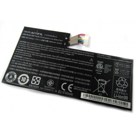 Replacement Acer AC13F3L Iconia Tab W4-820 W4-820P Tablet Battery 