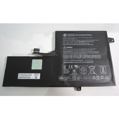 Replacement HP Chromebook AS03XL HSTNN-IB7W 918340-1C1 11.1V 44.95Wh Battery 