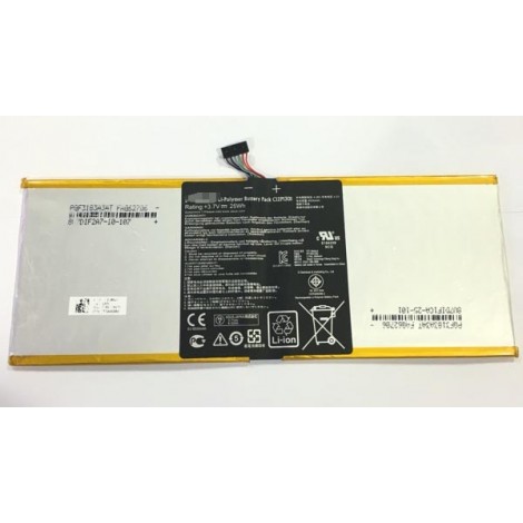 Replacement ASUS MemoPad 10.1" C12P1301 C12P1301 3.7V 25Wh Notebook Battery