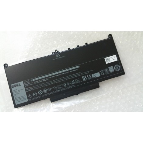 Replacement Dell Latitude E7270 E7470 MC34Y J60J5 7.6V 55Wh Battery