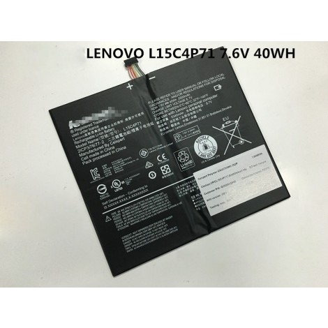 Replacement Lenovo MIIX 700 MIIX 700-12ISK L15C4P71 40Wh Battery