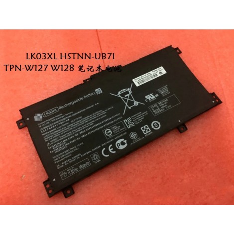 Replacement HP LK03XL HSTNN-UB7I TPN-W127 TPN-W128 Laptop Battery