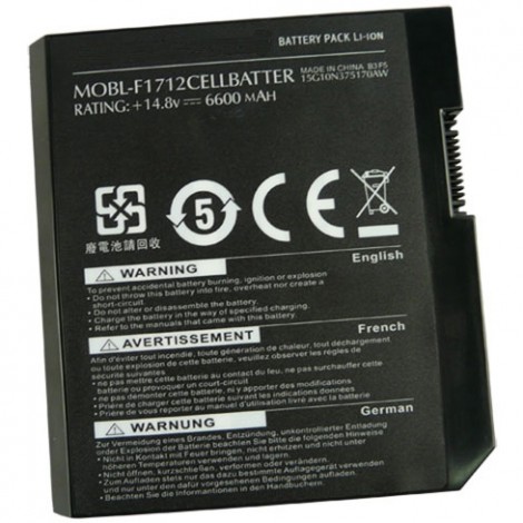 Alienware M17 MOBL-F1712CELLBATTER F1712CACCESBATT Laptop Battery