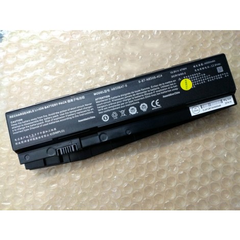 Replacement Clevo N850HC N850HJ N850HN N870HK1 6-87-N850ES-6E7 N850BAT-6 62Wh Battery