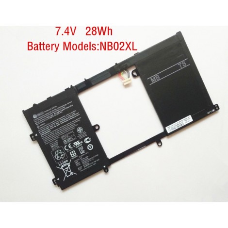 Hp Pavilion 11.6 X2 NB02XL NB02 726241-2C1 HSTNN-DB5K laptop battery