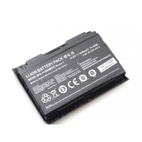 Replacement Clevo P151HM Sager NP8150 NP8130 P150HMBAT-8 6-87-X510S-4D72 Battery