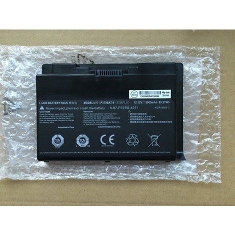 Clevo P370EM P375SM P751ZM 6-87-P37ES-427 P370BAT-8 laptop battery