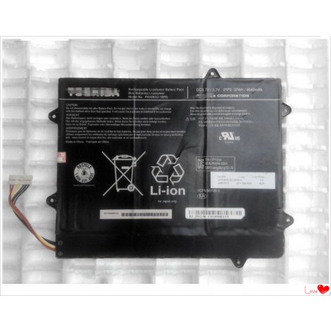  Replacement TOSHIBA PA5063U PA5063U-1BRS Li-polymer Battery(3.7V 9540mAh/37Wh) 