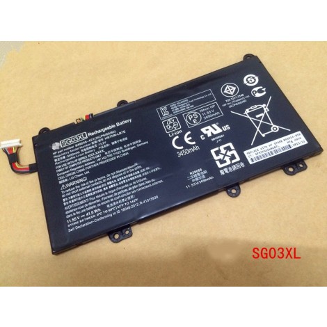 Replacement New HP Envy HSTNN-LB7E SG03XL HSTNN-LB7E Notebook Battery 41.5Wh