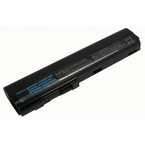 Replacement HP EliteBook 2560p 2570P 632015-542 632419-001 QK644AA SX06XL battery