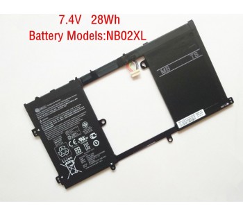 Hp Pavilion 11.6 X2 NB02XL NB02 726241-2C1 HSTNN-DB5K laptop battery