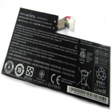 Replacement Acer AC13F3L Iconia Tab W4-820 W4-820P Tablet Battery 