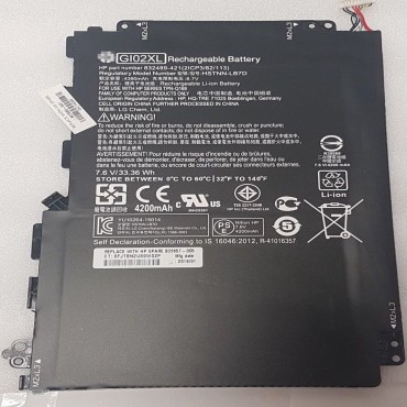 33.36Wh HP GI02XL HSTNN-LB7D 832489-421 833657-005 Replacement Battery 