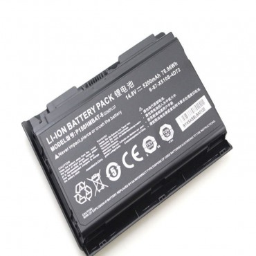 Replacement Clevo P151HM Sager NP8150 NP8130 P150HMBAT-8 6-87-X510S-4D72 Battery