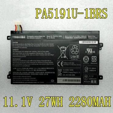 Replacement Toshiba  PA5191U-1BRS P30W-B-10E 11.1V 27Wh Laptop Battery