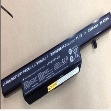 Replacement Clevo W251EU, W240BAT-6, W240BUBAT-3, W240BUBAT-6 Laptop Battery