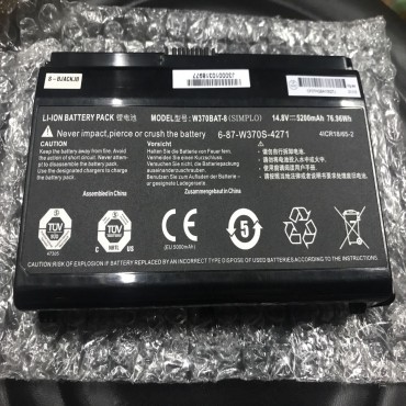 Clevo K590S W355STQ K590S-I7 W370BAT-8 laptop battery