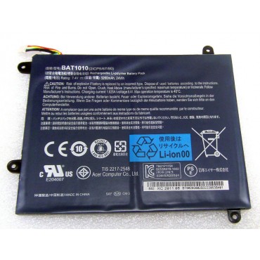 BAT-1010 Battery, Acer BAT-1010 7.4V 3260mAh 24Wh Battery 