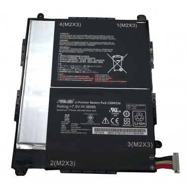 Replacement Asus C21N1326 38WH 5066MAH Tablet PC battery
