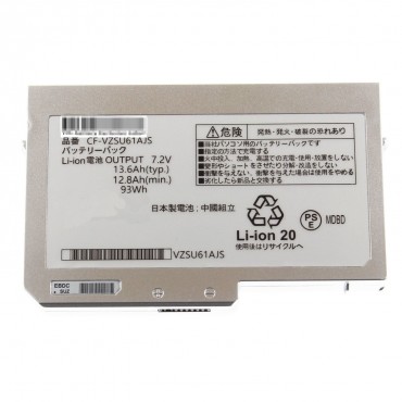 CF-VZSU61AJS Battery, Panasonic CF-VZSU61AJS 7.2V 93Wh Battery 