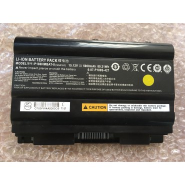 P180HMBAT-8 Battery, Clevo P180HMBAT-8 15.12V 5900mAh/89.21Wh Battery 