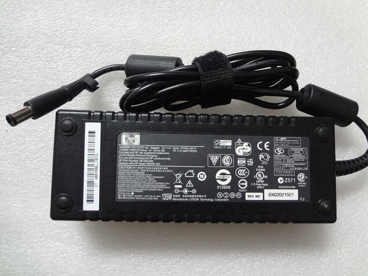 HP 135W 19.5V 6.9A AC Adapter/Charger Power Supply HP 8000 8200 8300